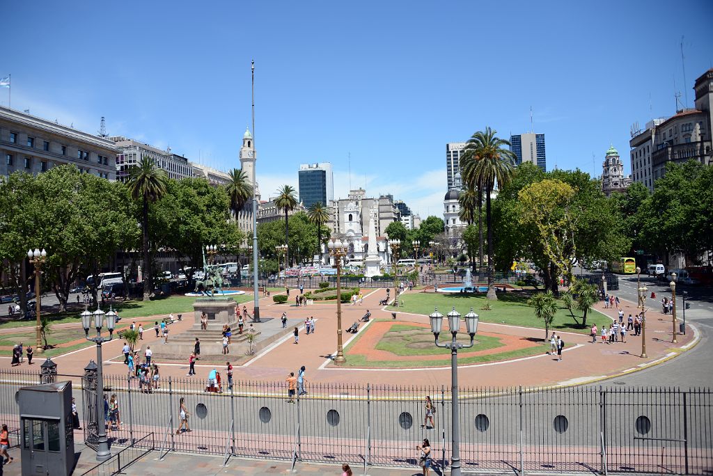 01 Plaza de Mayo From Casa Rosado Buenos Aires